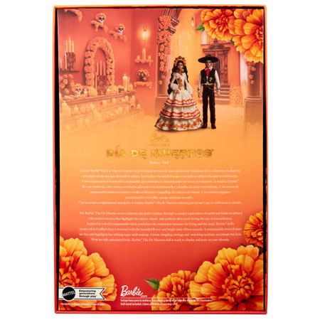 Lalka Barbie Meksykańska Kolekcjonerska Dia de Muertos Święto Zmarłych