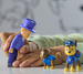 Psi Patrol zestaw 6 figurek Rubble Pani Burmistrz i Chickaletta Chase Burmistrz Humdinger i kotek