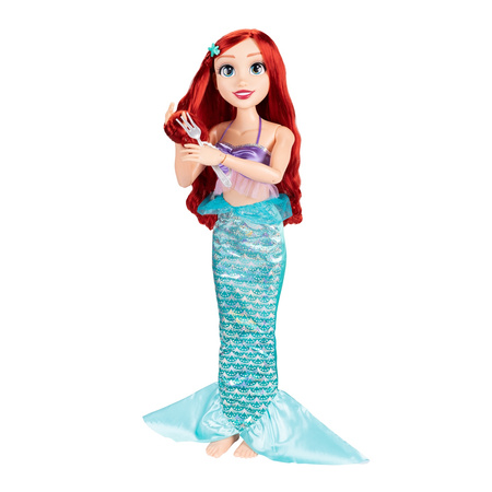 Lalka Disney Princess Księżniczka Arielka Mała Syrenka lalka 81 cm