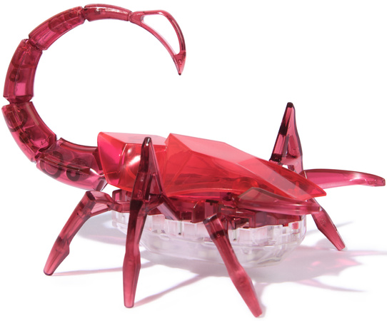 Hex Bots Ruchoma Figurka Scorpion Czerwony Zabawka Sensoryczna Światło