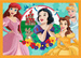 Puzzle Trefl Księżniczki Disney 4w1 Bajkowe historie 4+