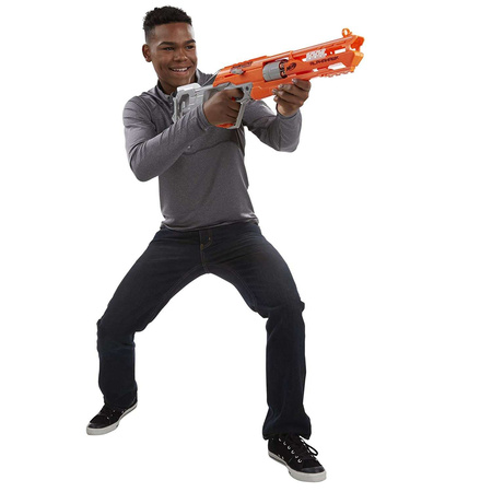 OUTLET NERF N-Strike Elite wyrzutnia Alphahawk 10 strzałek USZKODZONE OPAKOWANIE