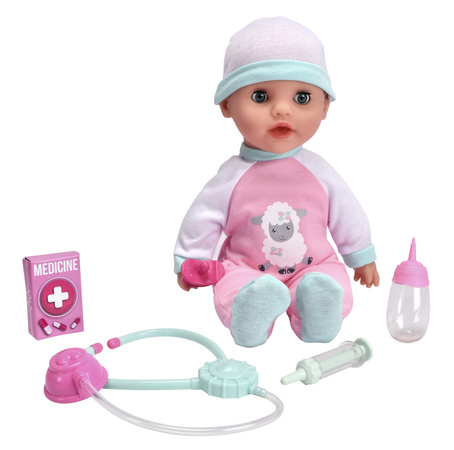 Zestaw Lekarski Interaktywna Lalka Laura Mała Pacjentka