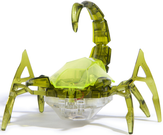 Hex Bots Ruchoma Figurka Scorpion Zielony Zabawka Sensoryczna Światło