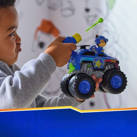 Psi Patrol Rescue Wheels Pojazdy terenowe z figurkami Roxi i Chase 6cm