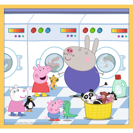 Trefl Puzzle 10w1 Poznaj Świnkę Peppę