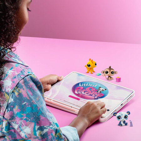 Zestaw Littlest Pet Shop Śnieżny Dzień Snowy Day Play Pack figurki + akcesoria