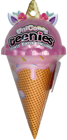Figurka w rożku jednorożec Unicones Teenies + akcesoria