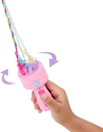 Barbie Dreamtopia Księżniczka Zakręcone pasemka + akcesoria