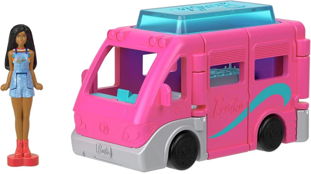 Barbie Mini BarbieLand Mini DreamCamper z basenem Auto Kempingowe + figurka