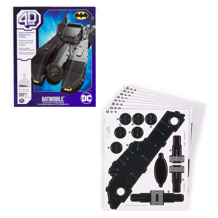 Puzzle 4D Build Batman Batmobile oraz Batwing modeli aut 3D do złożenia