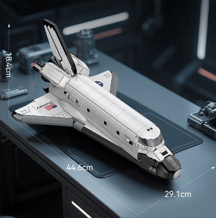 Klocki konstrukcyjne CaDA Master NASA model prom kosmiczny Discovery Space Shuttle 1827 elementów