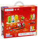 Klocki konstrukcyjne Mini Waffle City Akcja Strażacka 148 elementów Marioinex