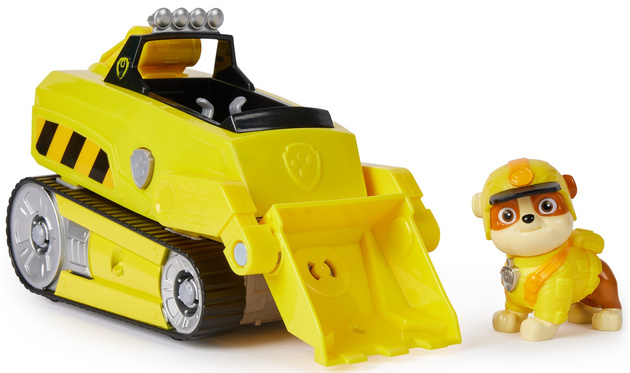 Psi Patrol Pojazd Rubble Z Dżungli Jungle Hero Pups Nosorożec+ Figurka