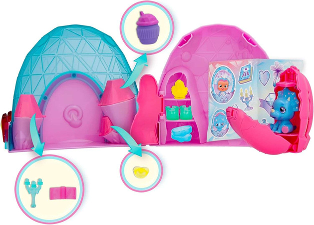 Cry Babies Magic Tears Icy World figurka + zwierzątko