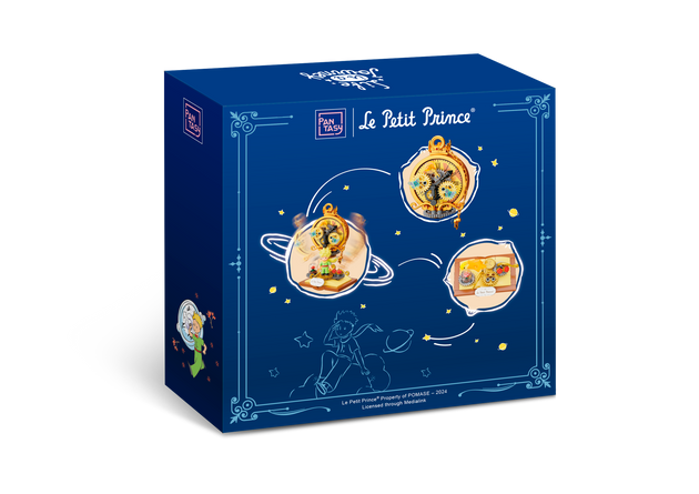 Klocki konstrukcyjne Pantasy Mały Książę Zegarek Kieszonkowy Starry Pocket watch Le Petit Prince 161 elementów