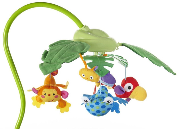 OUTLET FISHER PRICE Karuzela RAINFOREST Tropikalny Las + PILOT K3799 WADLIWA