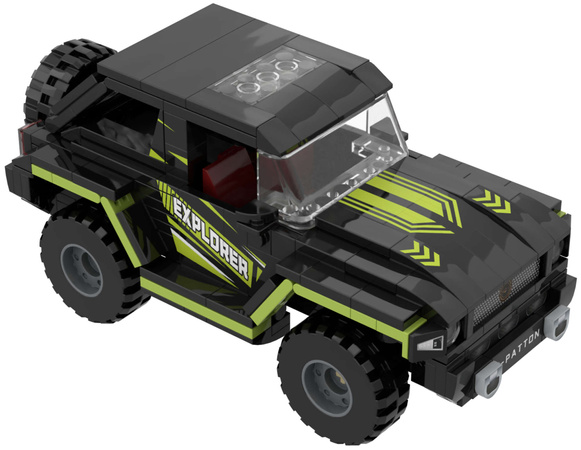 Klocki konstrukcyjne Pantasy Pojazd G-Patton XT 1:24 samochód 16,8 cm 323 elementy