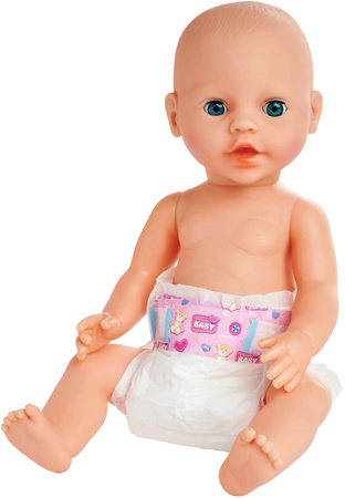 New Born Baby Pieluszki dla laleczki bobasa 5 sztuki