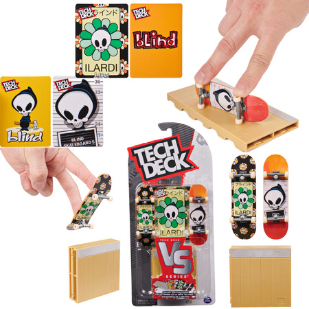 Fingerboard Zestaw Deskorolka z Przeszkodą 2pak VS Series Blind Ilardi Tech Deck