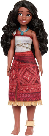 Lalka Disney Moana 2 księżniczka Vaiana 2 w sukience z akcesoriami 26 cm