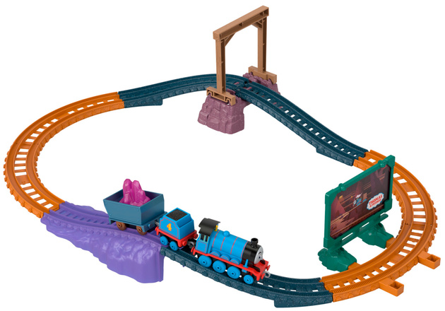 Tomek i Przyjaciele Zestaw Torów Gabryś w Starej Kopalni + lokomotywa Gabryś 15 elementów