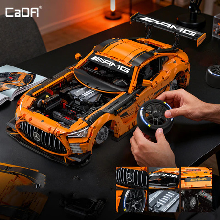 Klocki CaDA Mercedes AMG GT3 1:8 5466 elementów