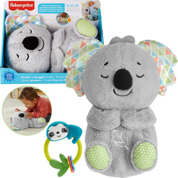 Śpiący Koala Usypiacz Uspokajacz Przytulanka z Dźwiękami Melodii + gryzak GRATIS
