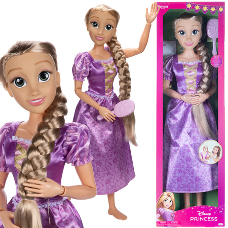 Lalka Disney Princess Księżniczka Roszpunka Zaplątani Rapunzel lalka 81 cm