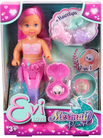 Lalka Evi Love Perłowa Syrenka Mermaid Pearl + akcesoria