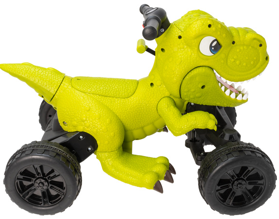 EVO Jeździk auto na akumulator dla dziecka quad pojazd dinozaur z dźwiękiem ryczy