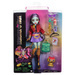 Monster High Jinafire Long duża lalka smok z pieskiem Cloudy "Yun Yun" 27 cm + akcesoria Straszyceum