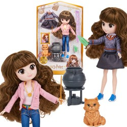 OUTLET Harry Potter Hermiona Granger I Krzywołap 20 Cm USZKODZONE OPAKOWANIE