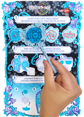 Monster High Zestaw Lalka Twyla 28 cm + akcesoria niespodzianki Straszyceum