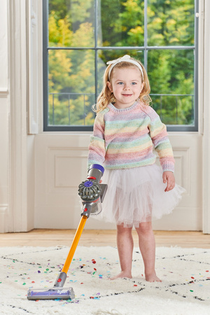 OUTLET Odkurzacz dla dzieci Dyson bezprzewodowy pionowy z dźwiękiem Casdon WADLIWY