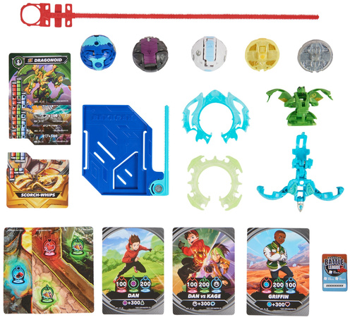 Zestaw Bakugan Battle Pack Gra strategiczna + Figurki Special Attack Ventri Special Attack