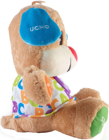 Ucz się i śmiej! Szczeniaczek uczniaczek interaktywny pluszak Poziomy nauki