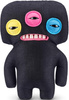 Fuggler Maskotka Pluszowy Potwór Annoyed Alien czarny 22 cm