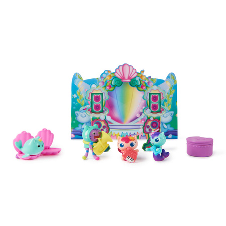 Koci Domek Gabi Zestaw Kotlantyda Mermaid-lantis Gabby's Dollhouse figurki + akcesoria