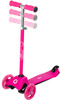Evo Regulowana Trójkołowa Hulajnoga dla Dzieci 2w1 Jeździk Cruiser z Siedziskiem Różowy