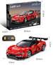 Klocki konstrukcyjne CaDA wyścigówka Samochód wyścigowy zdalnie sterowany Klocki Yangwang U9 Auto sportowe 299 elementów RC