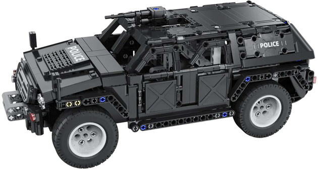 OUTLET Klocki Konstrukcyjne CaDA Samochód Terenowy Sterowane Auto RC Fierce Warrior SUV 561 el. Dual Mode USZKODOZNE OPAKOWANIE