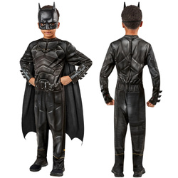 Strój karnawałowy DC Comics Batman kostium czarne przebranie 110-124 cm (5-7 lat)