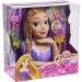 Lalka Głowa do czesania i stylizacji włosów+ manicure Księżniczka Disney Roszpunka Zaplątani +akcesoria 13 elementów