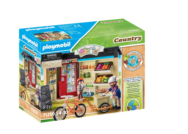 Playmobil Country Zestaw Wiejski sklep całodobowy 83 elementy