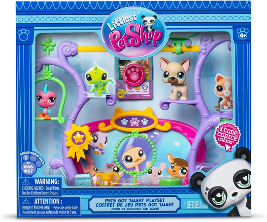 Zestaw Littlest Pet Shop Pets Got Talent figurki + akcesoria