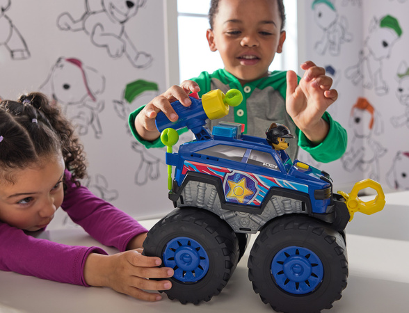 Psi Patrol Chase Pojazd Terenowy Rescue Cruiser Deluxe Światło Dźwięk 28 Cm