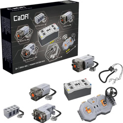 Klocki CaDA Zestaw Power System MAX Napęd do zdalnego sterowania pojazdów D021-003