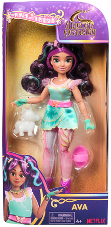 Akademia Jednorożców Zestaw Lalka Ava 24 cm Unicorn Academy Power of Friendship