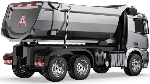 CaDA Zdalnie sterowany pojazd ciężarówka wywrotka Mercedes Benz Arocs RC 1:20